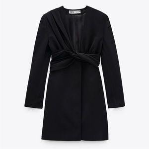 ✨HOST PICK✨ZARA DRAPED BLAZER DRESS